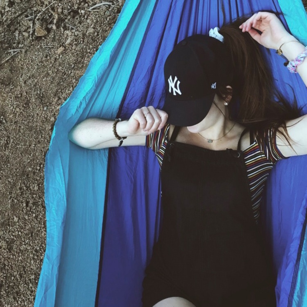 black BDG overalls